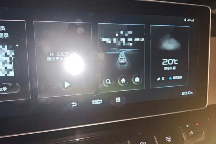 Used Geely Auto Jiajie New Energy 2021 ePro 1.5TD PHEV Luxurious Edition Audio And AC Panel