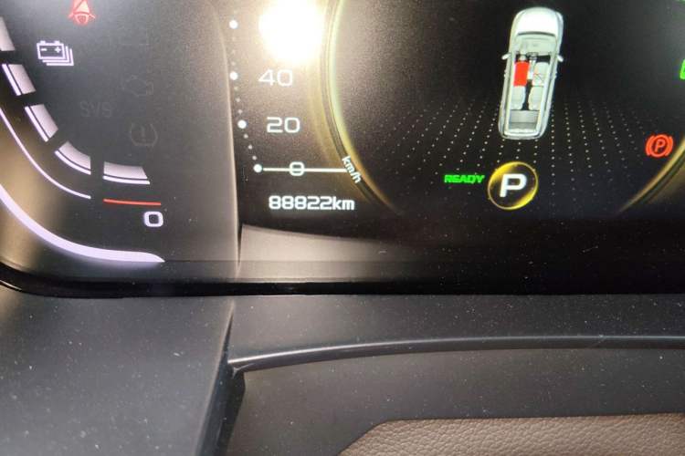 Used Geely Auto Jiajie New Energy 2021 ePro 1.5TD PHEV Deluxe Model Odometer Close Up