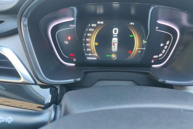 Used Geely Auto Jiajie New Energy 2021 ePro 1.5TD PHEV Comfort Edition Odometer Close Up