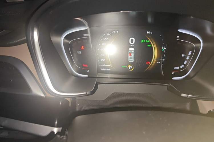 Used Geely Auto Jiajie New Energy 2021 ePro 1.5TD PHEV Luxurious Edition Odometer Close Up