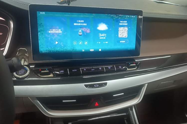 Used Geely Auto Jiajie New Energy 2021 ePro 1.5TD PHEV Luxurious Edition Audio And AC Panel