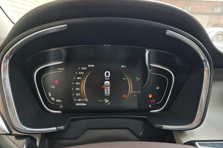 Used Geely Auto Jiajie New Energy 2021 ePro 1.5TD PHEV Luxury Model Instrument Cluster
