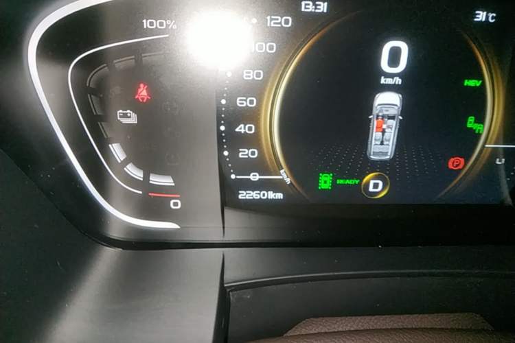 Used Geely Auto Jiajie New Energy 2021 ePro 1.5TD PHEV Deluxe Model Instrument Cluster