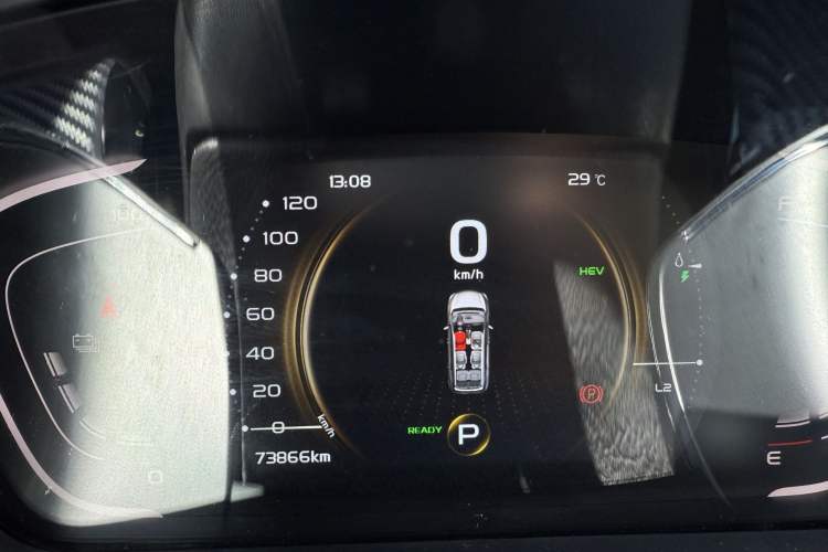 Used Geely Auto Jiajie New Energy 2021 ePro 1.5TD PHEV Comfort Edition Odometer Close Up