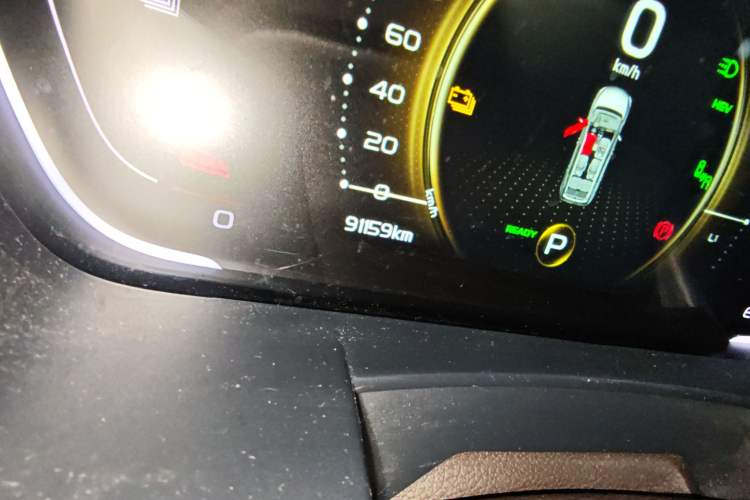 Used Geely Auto Jiajie New Energy 2021 ePro 1.5TD PHEV Deluxe Model Odometer Close Up