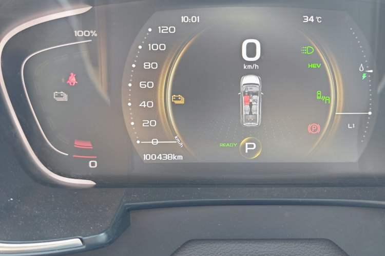Used Geely Auto Jiajie New Energy 2021 ePro 1.5TD PHEV Deluxe Model Odometer Close Up