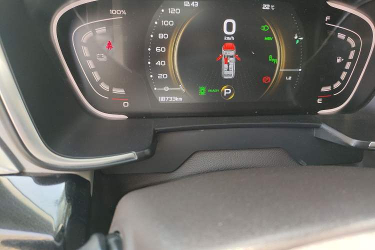 Used Geely Auto Jiajie New Energy 2021 ePro 1.5TD PHEV Deluxe Model Odometer Close Up