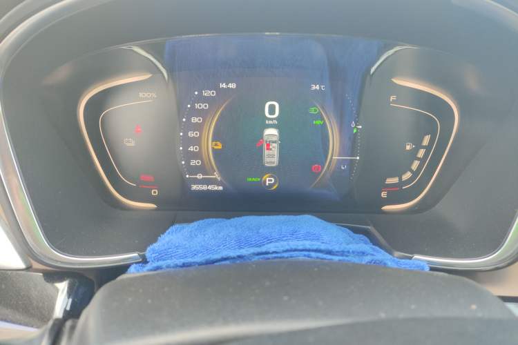 Used Geely Auto Jiajie New Energy 2021 ePro 1.5TD PHEV Luxurious Edition Odometer Close Up