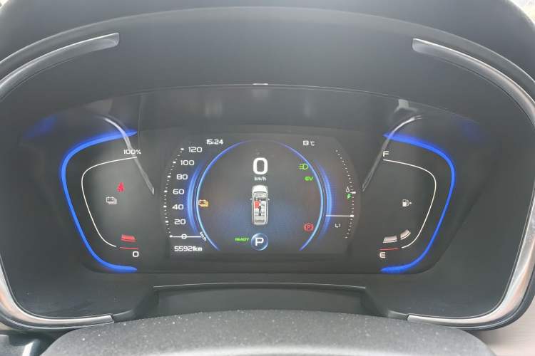 Used Geely Auto Jiajie New Energy 2021 ePro 1.5TD PHEV Comfort Edition Odometer Close Up