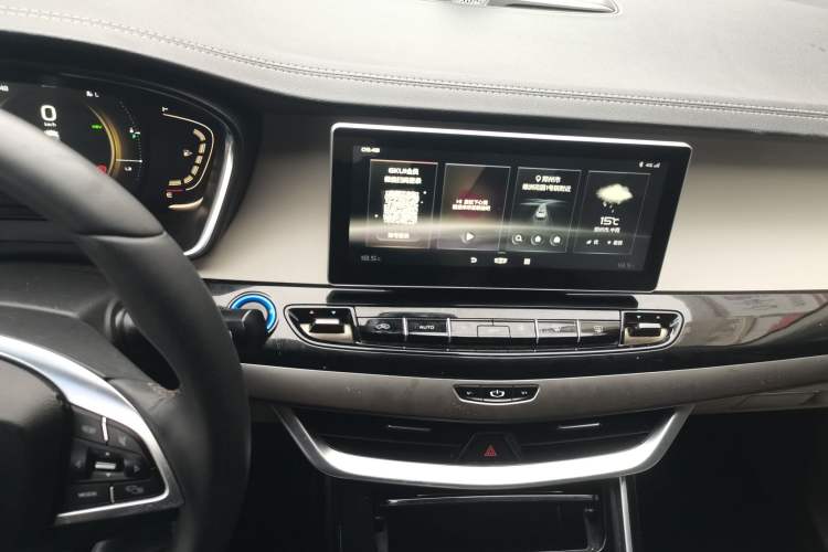 Used Geely Auto Jiajie New Energy 2021 ePro 1.5TD PHEV Comfort Edition Audio And AC Panel