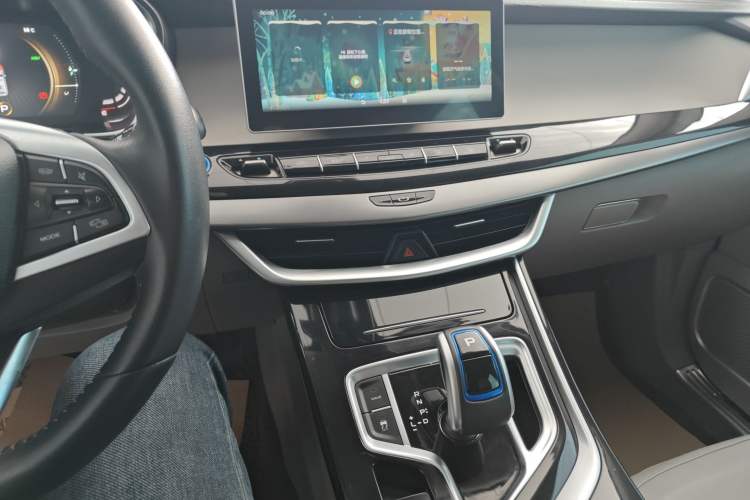 Used Geely Auto Jiajie New Energy 2021 ePro 1.5TD PHEV Comfort Edition Audio And AC Panel
