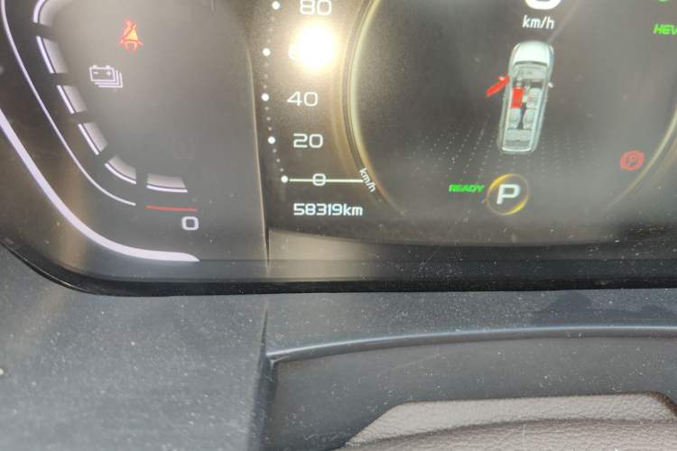 Used Geely Auto Jiajie New Energy 2021 ePro 1.5TD PHEV Luxury Model Odometer Close Up