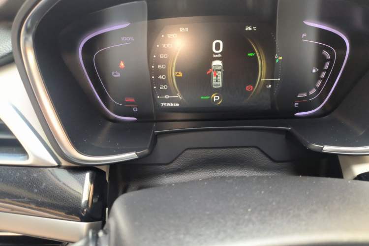 Used Geely Auto Jiajie New Energy 2021 ePro 1.5TD PHEV Comfort Edition Odometer Close Up