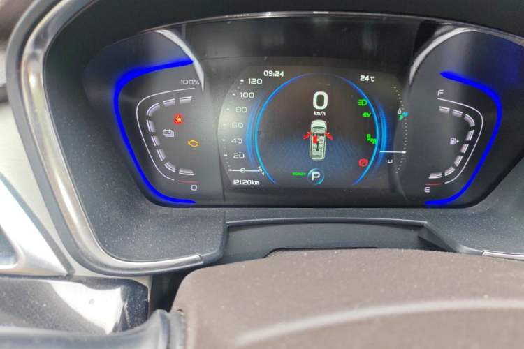 Used Geely Auto Jiajie New Energy 2021 ePro 1.5TD PHEV Deluxe Model Odometer Close Up