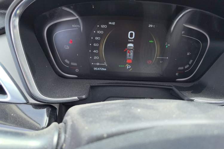 Used Geely Auto Jiajie New Energy 2021 ePro 1.5TD PHEV Comfort Edition Odometer Close Up