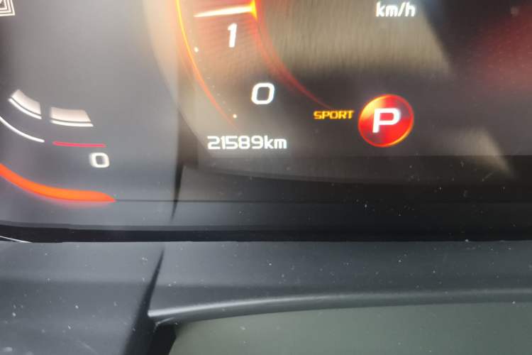 Used Geely Auto Jiajie New Energy 2022 1.5TD PHEV Platinum Comfort Edition Odometer Close Up
