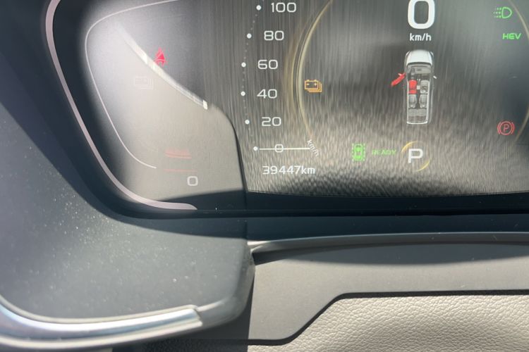 Used Geely Auto Jiajie New Energy 2022 1.5TD PHEV Platinum Deluxe Edition Odometer Close Up