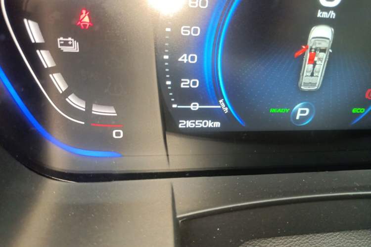 Used Geely Auto Jiajie New Energy 2022 1.5TD PHEV Platinum Comfort Edition Odometer Close Up