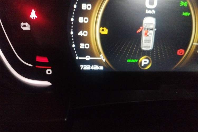 Used Geely Auto Jiajie New Energy 2022 1.5TD PHEV Platinum Comfort Edition Odometer Close Up