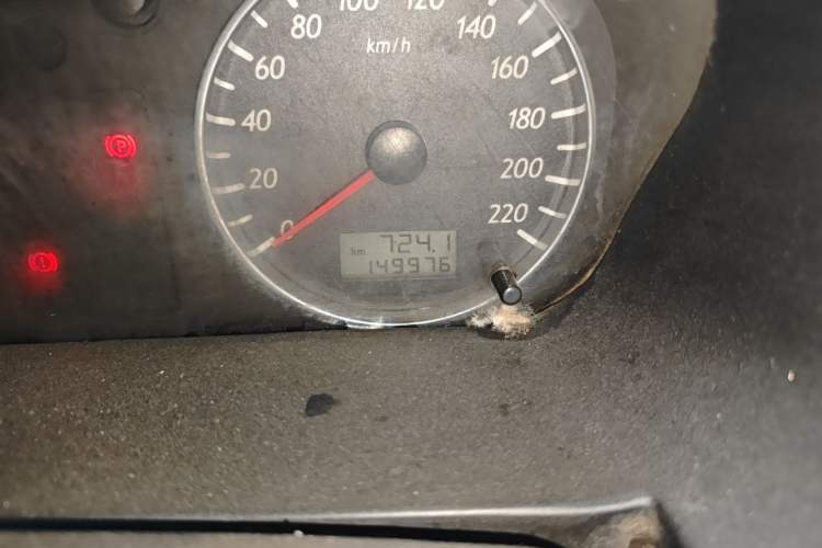 Used Geely Auto Liberty Ship 2010 1.3L Manual Wealth Edition Odometer Close Up