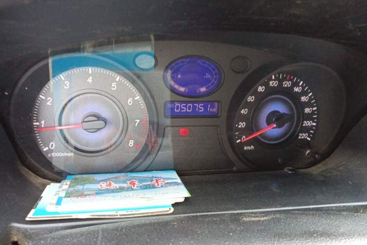 Used Geely Auto Liberty Ship 2011 1.3L Manual Fashion Edition Odometer Close Up