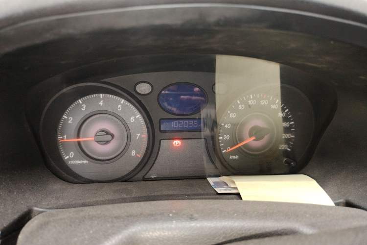 Used Geely Auto Liberty Ship 2011 1.3L Manual Fashion Edition Odometer Close Up