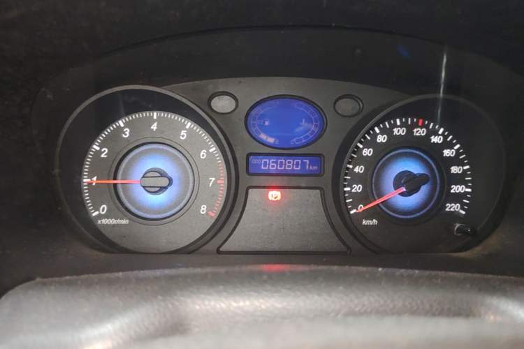 Used Geely Auto Liberty Ship 2012 1.3L Manual Fashion II Odometer Close Up