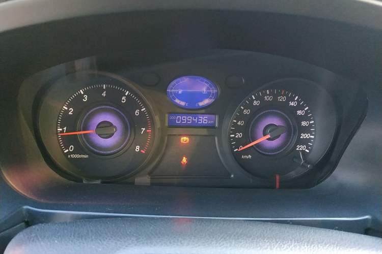 Used Geely Auto Liberty Ship 2012 1.3L Manual Fashion II Odometer Close Up