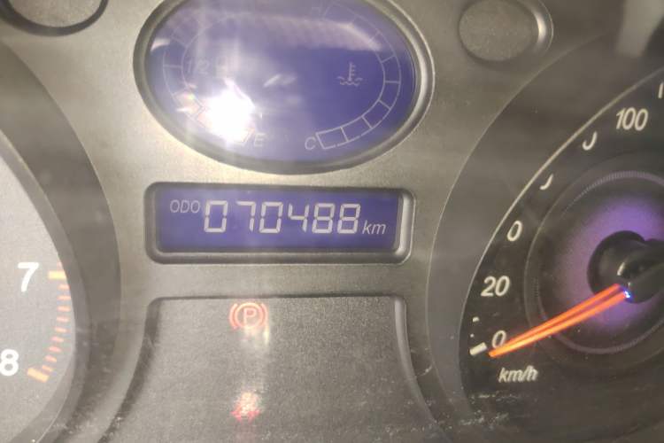 Used Geely Auto Liberty Ship 2012 1.3L Manual Fashion II Odometer Close Up