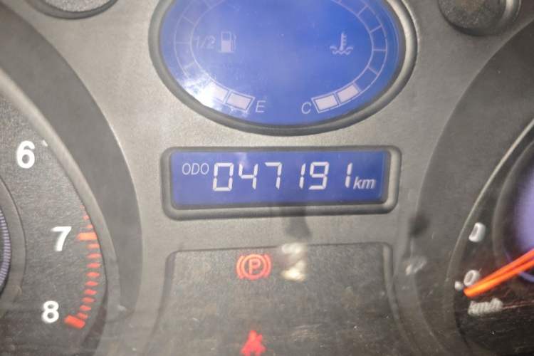 Used Geely Auto Liberty Ship 2012 1.3L Manual Fashion II Odometer Close Up