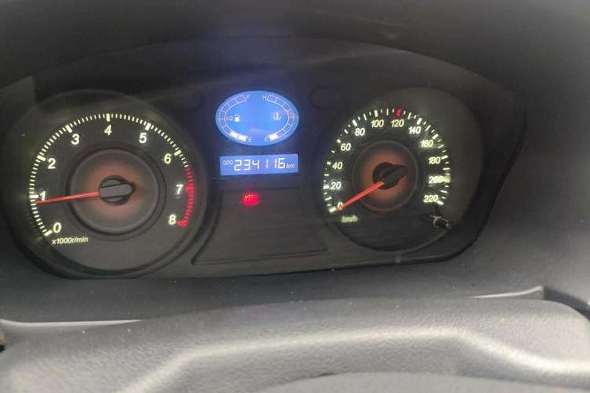 Used Geely Auto Liberty Ship 2012 1.3L Manual Fashion Edition III Odometer Close Up