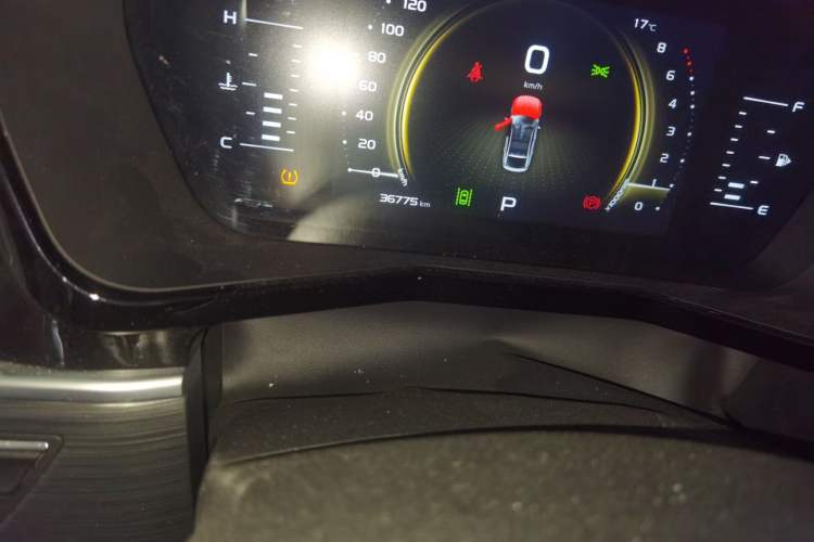 Used Geely Auto Monjaro 2020 High-Energy Edition 350T Yáoxīngzhě Odometer Close Up
