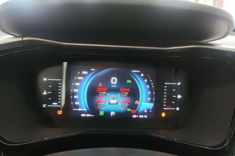 Used Geely Auto Monjaro 2019 300T YAOXINGZHE Odometer Close Up