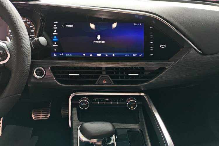 Used Geely Auto Monjaro 2019 350T Dark Knight Limited Edition Audio And AC Panel