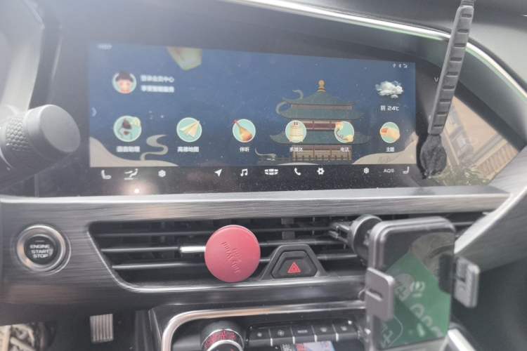 Used Geely Auto Monjaro 2019 Facelift 350T YAOXINGZHE Audio And AC Panel