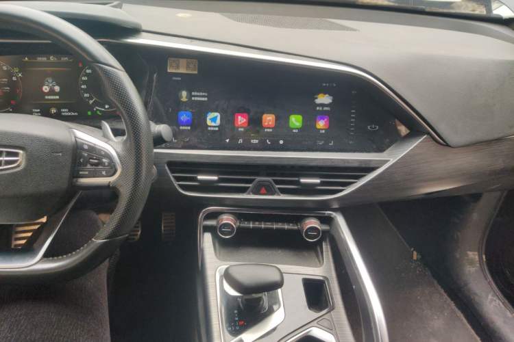 Used Geely Auto Monjaro 2019 350T Dark Knight Limited Edition Audio And AC Panel