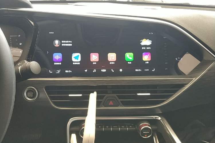 Used Geely Auto Monjaro 2019 Facelift 350T YAOXINGZHE Audio And AC Panel