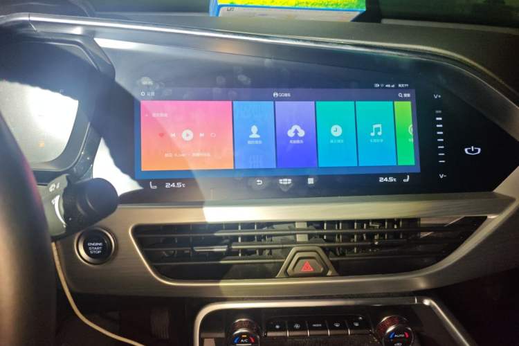 Used Geely Auto Monjaro 2019 300T YAOXINGZHE Audio And AC Panel