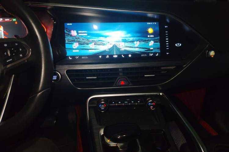 Used Geely Auto Monjaro 2019 350T Yuxingzhe Audio And AC Panel