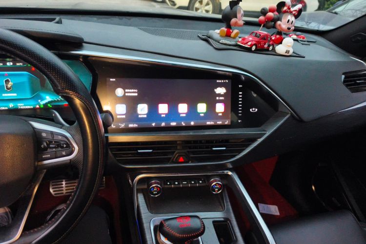 Used Geely Auto Monjaro 2019 350T Dark Knight Limited Edition Audio And AC Panel