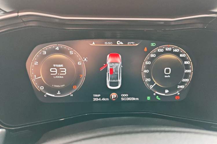 Used Geely Auto Monjaro 2019 350T Dark Knight Limited Edition Instrument Cluster