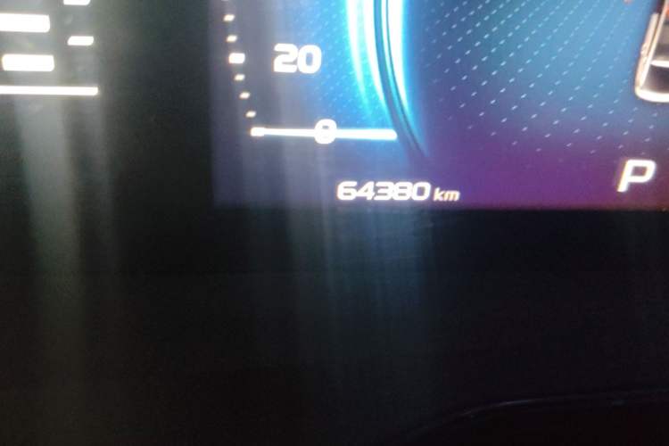 Used Geely Auto Monjaro 2019 300T YAOXINGZHE Odometer Close Up
