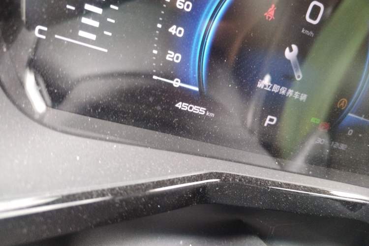 Used Geely Auto Monjaro 2019 300T YAOXINGZHE Odometer Close Up