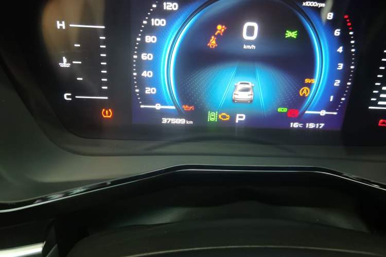 Used Geely Auto Monjaro 2019 300T YAOXINGZHE Odometer Close Up