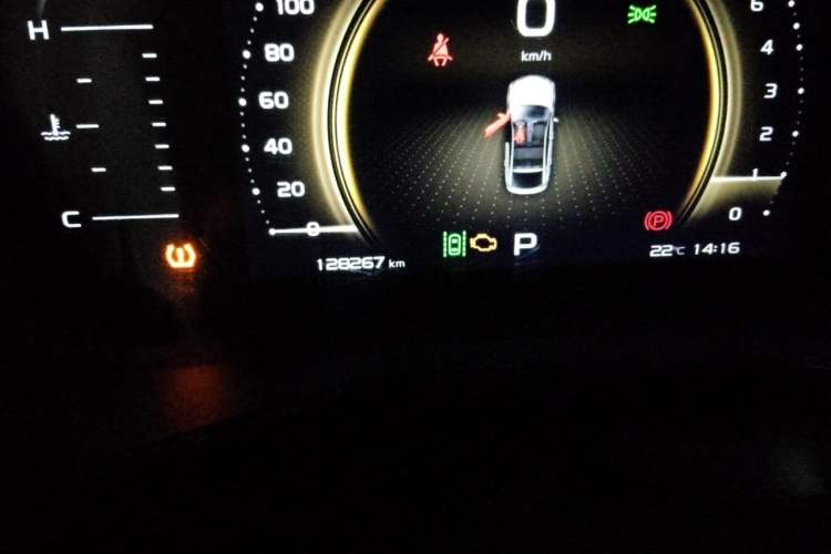 Used Geely Auto Monjaro 2019 350T YAOXINGZHE Odometer Close Up