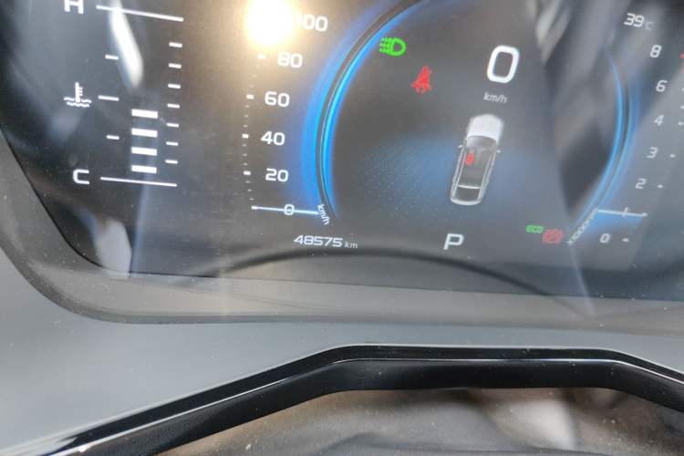Used Geely Auto Monjaro 2019 Facelift 350T YAOXINGZHE Odometer Close Up