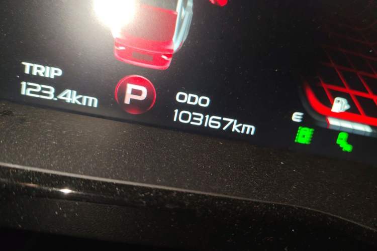 Used Geely Auto Monjaro 2019 350T Yuxingzhe Odometer Close Up