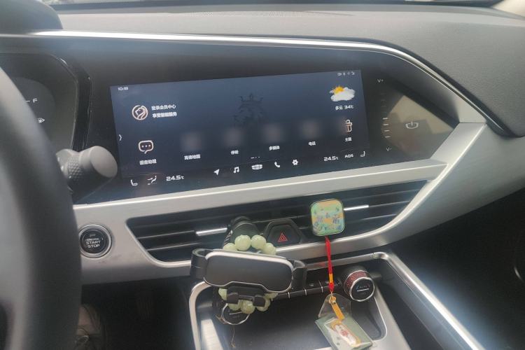 Used Geely Auto Monjaro 2019 300T YAOXINGZHE Audio And AC Panel