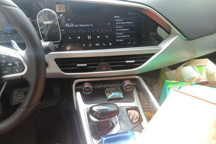 Used Geely Auto Monjaro 2019 300T YAOXINGZHE Audio And AC Panel