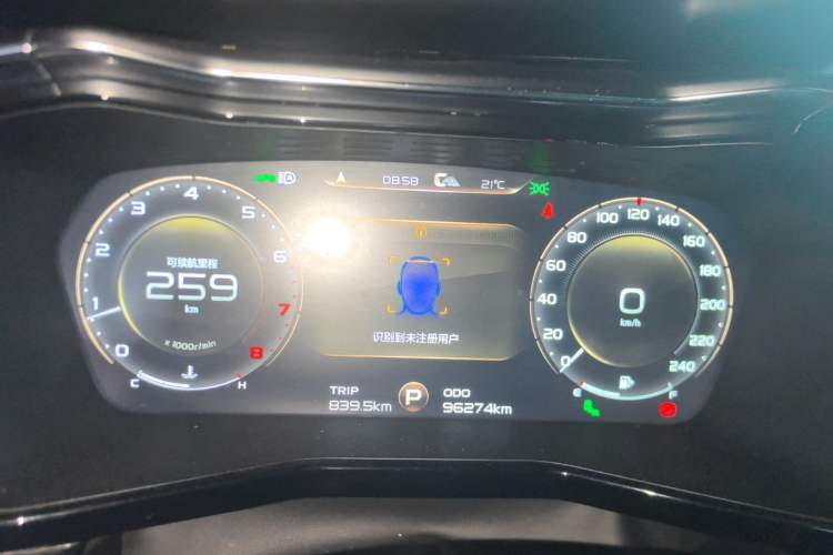 Used Geely Auto Monjaro 2019 350T Yuxingzhe AWD Instrument Cluster